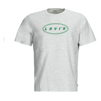 Levis SS RELAXED FIT TEE men's T shirt in Grey