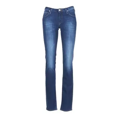 Lee MARION STRAIGHT women's Jeans in Blue