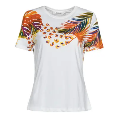 Desigual TS_MINNEAPOLIS women's T shirt in White