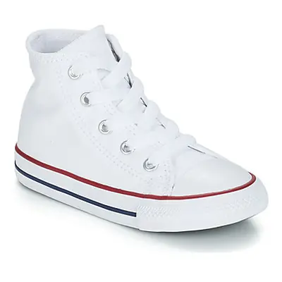 Converse ALL STAR HI girls's Children's Shoes (High-top Trainers) in White