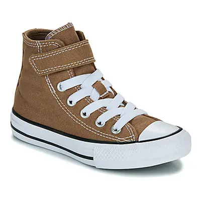 Converse CHUCK TAYLOR ALL STAR 1V boys's Children's Shoes (High-top Trainers) in Brown