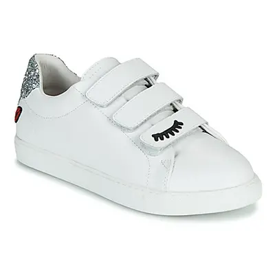 Bons baisers de Paname EDITH EYES women's Shoes (Trainers) in White