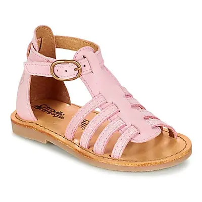 Citrouille et Compagnie JASMA girls's Children's Sandals in Pink