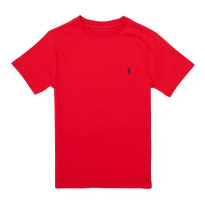 Polo Ralph Lauren FOLLIA boys's Children's T shirt in Red