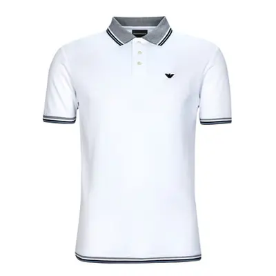 Emporio Armani 3R1FC0 men's Polo shirt in White