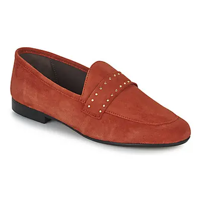 JB Martin FRANCHE ROCK women's Loafers / Casual Shoes in Orange