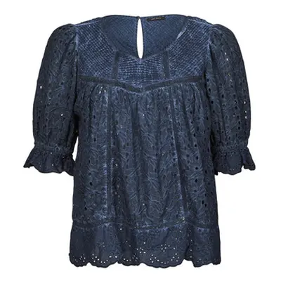 Ikks BU13075 women's Blouse in Blue