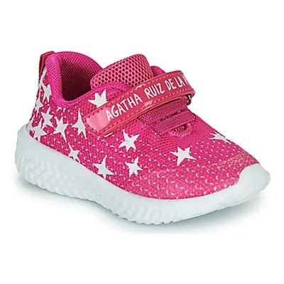 Agatha Ruiz de la Prada Running girls's Children's Shoes (Trainers) in Pink