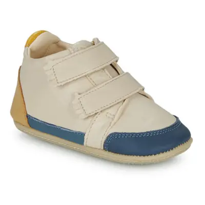 Easy Peasy MY IRUN boys's Children's Shoes (High-top Trainers) in Beige