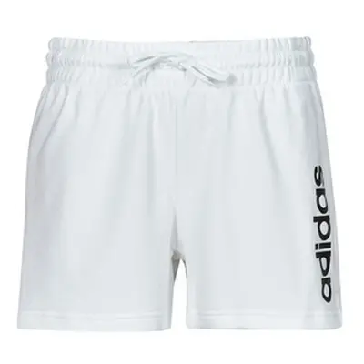 Adidas W LIN FT SHO women's Shorts in White