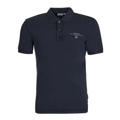 Napapijri ELBAS 4 men's Polo shirt in Blue