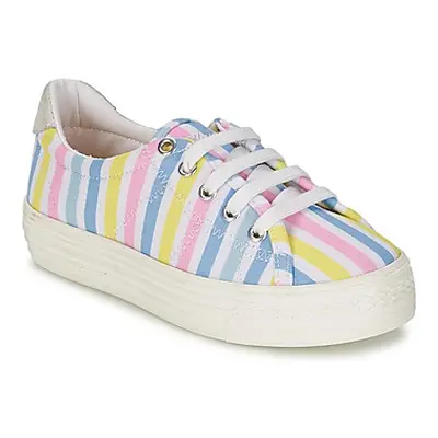 Shwik STEP LO CUT girls's Children's Shoes (Trainers) in Multicolour