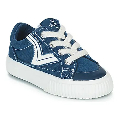 Victoria TRIBU LONA RETRO boys's Children's Shoes (Trainers) in Blue