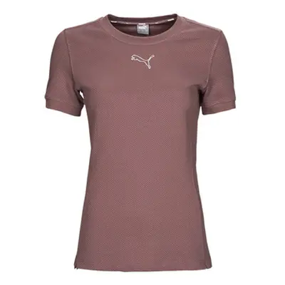 Puma HER SLIM women's T shirt in Purple