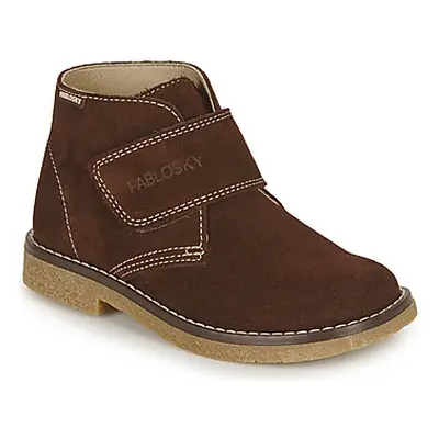 Pablosky 511296 boys's Children's Mid Boots in Brown