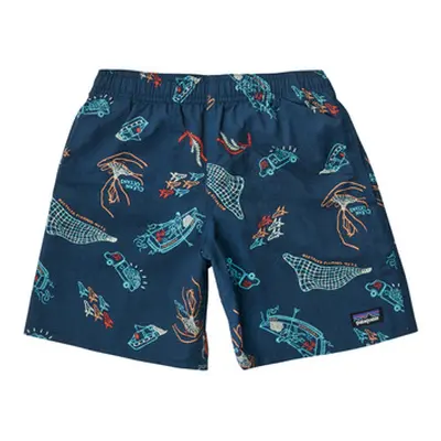 Patagonia BOYS BAGGIES SHORTS boys's Children's shorts in Blue