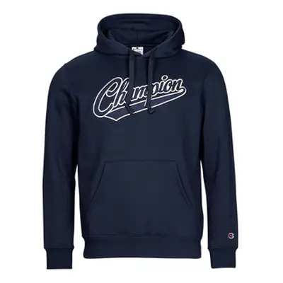 Champion Heavy Cotton Poly Fleece men's Sweatshirt in Marine