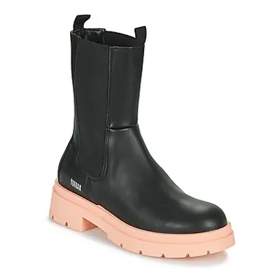 Yurban NAPOLI women's Mid Boots in Black