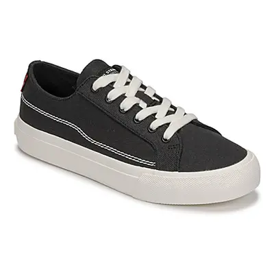 Levis DECON LACE S women's Shoes (Trainers) in Black