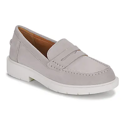 Geox D SPHERICA EC1 women's Loafers / Casual Shoes in Beige