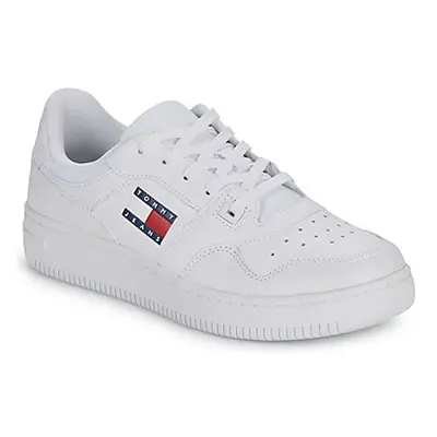 Tommy Jeans TJW RETRO BASKET ESS women's Shoes (Trainers) in White