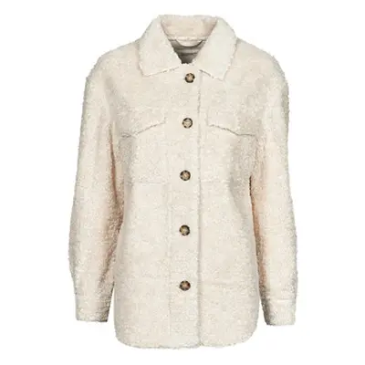 Esprit LL F SHRLG SHKT women's Coat in Beige