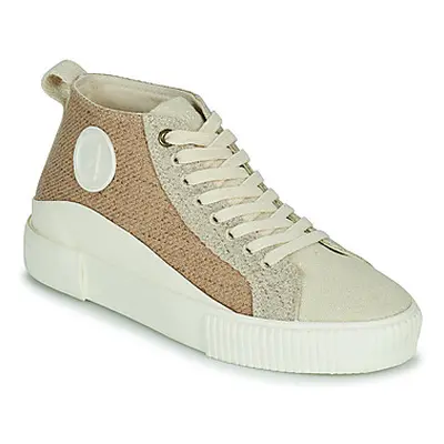 Armistice FOXY MID LACE W women's Shoes (High-top Trainers) in Beige