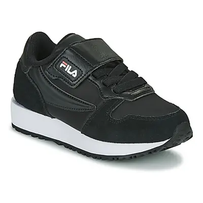 Fila RETROQUE VELCRO girls's Children's Shoes (Trainers) in Black