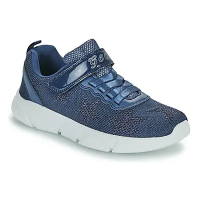 Geox J ARIL GIRL girls's Children's Shoes (Trainers) in Marine