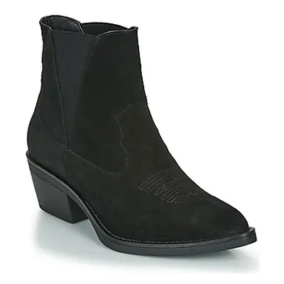 Les Petites Bombes IRINA women's Low Ankle Boots in Black