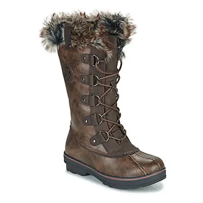 Kimberfeel BEVERLY women's Snow boots in Brown