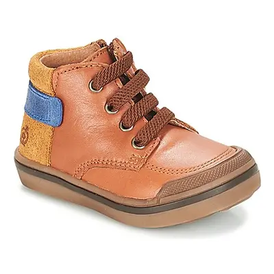 Citrouille et Compagnie JOUIZAE boys's Children's Mid Boots in Brown