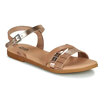 Citrouille et Compagnie OBINOU girls's Children's Sandals in Brown