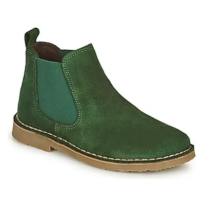 Citrouille et Compagnie HOVETTE boys's Children's Mid Boots in Green