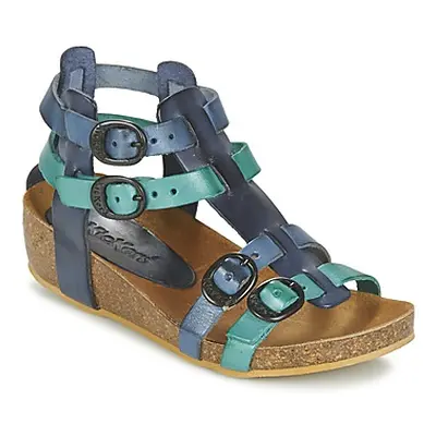 Kickers BOMDIA girls's Children's Sandals in Blue