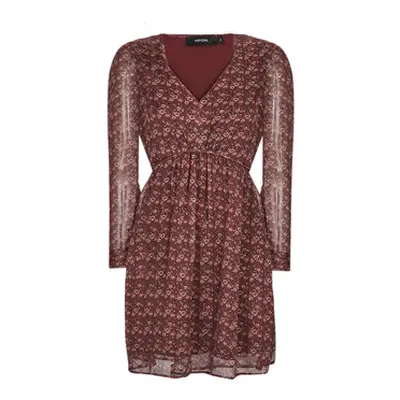 Kaporal BANCY women's Dress in Bordeaux