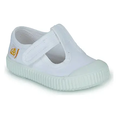 Citrouille et Compagnie ALUNA boys's Children's Shoes (Pumps / Plimsolls) in White