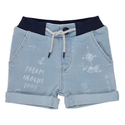 Ikks ECHINORO boys's Children's shorts in Blue