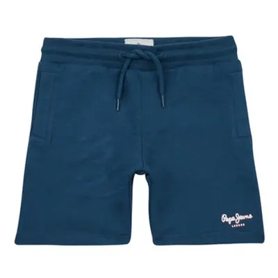 Pepe jeans EDDIE SHORT boys's Children's shorts in Marine