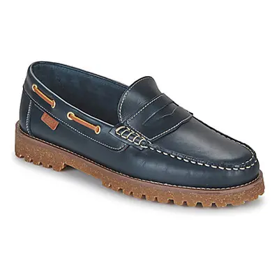 Casual Attitude BELANA men's Boat Shoes in Marine