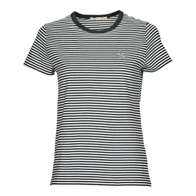 Esprit Y/D STRIPE women's T shirt in Black