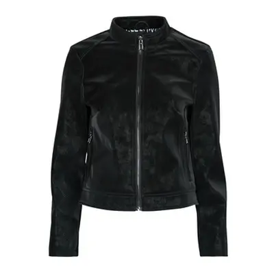 Desigual LAS VEGAS women's Leather jacket in Black