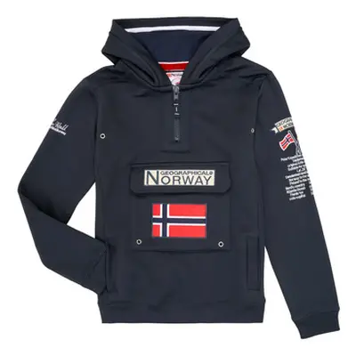 Geographical Norway GYMCLASS boys's Children's sweatshirt in Marine