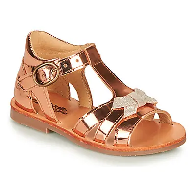 Citrouille et Compagnie MINIMOME girls's Children's Sandals in Brown