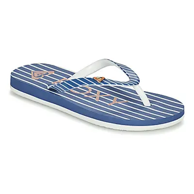 Roxy PEBBLES VII G girls's Children's Flip flops / Sandals in Blue