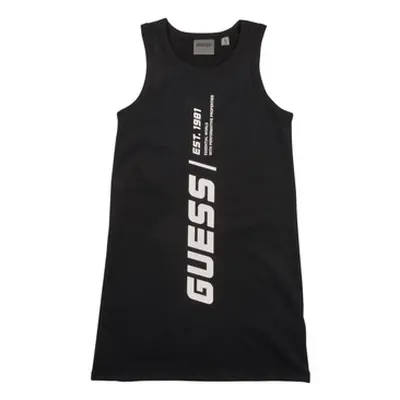 Guess SL DRESS MINIME girls's Children's dress in Black