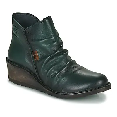 Dream in Green SOULANE women's Mid Boots in Green