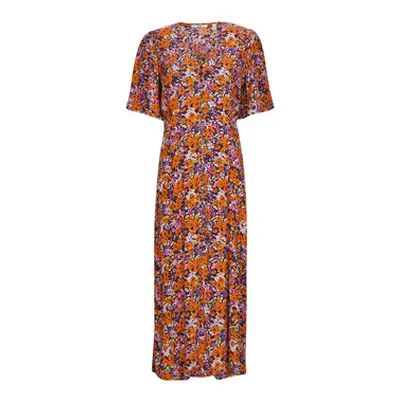 Esprit dress midi aop women's Long Dress in Multicolour