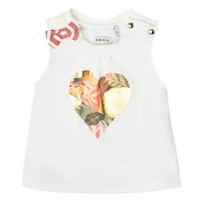 Ikks XS10030-19 girls's Children's vest in White