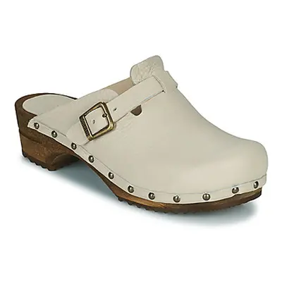 Sanita KRISTEL women's Clogs (Shoes) in Beige